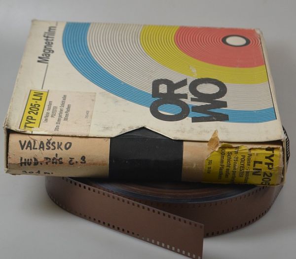 Magnetofonové pásky- magnetfilm ORWO, BASF...