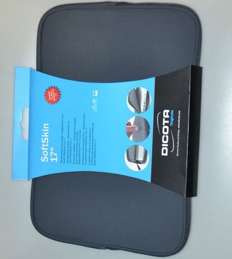 Ochranné pouzdro DICOTA SoftSkin 17'' barva tmavě šedá