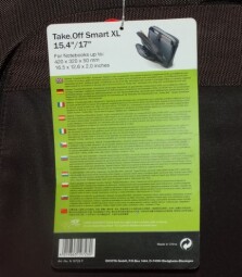 Brašna na notebook DicotaTake.Off Smart XL černá 15,4/17"