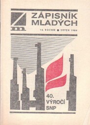 Zépisník mladých srpen 1984