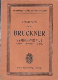 Bruckner Symphonie No. 2