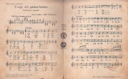 Osadní písně z kytarovým doprovodem. Tvoje oči plakat budou. 