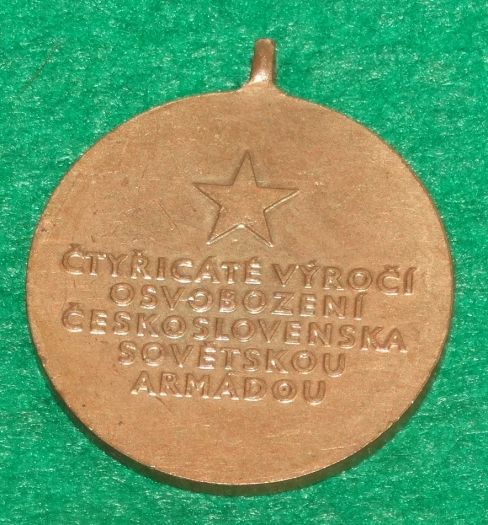 Čtyřicáté výročí osvobození sovětskou armádou