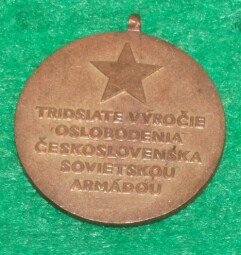 Třicáté výročí osvobození sovětskou armádou