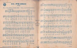 Osadní písně z kytarovým doprovodem. Za Prahou.