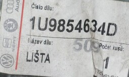 Lišta krycí 1U9854634D