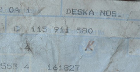 NOSNA DESKA ROZDELOV. - 115911580