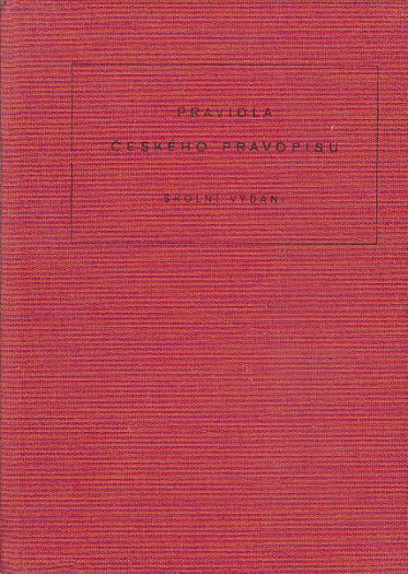 Pravidla českého pravopisu - školní vydání