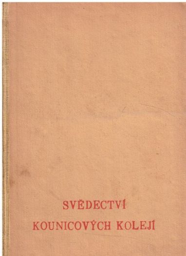 Svědectví Kounicových kolejí od Jaroslav Zatloukal