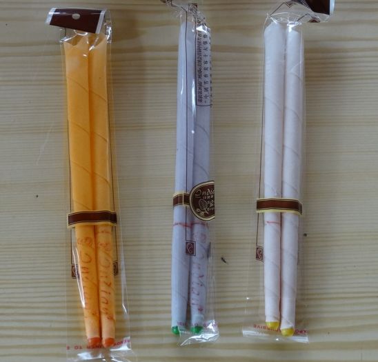 Ušní svíce INDIAN. Ušní svíce s vůní 8x240mm (cena za balení 3x2ks)