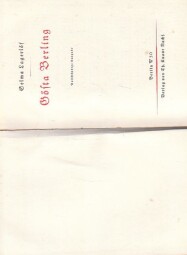 Costa Berling od S Lagerlof