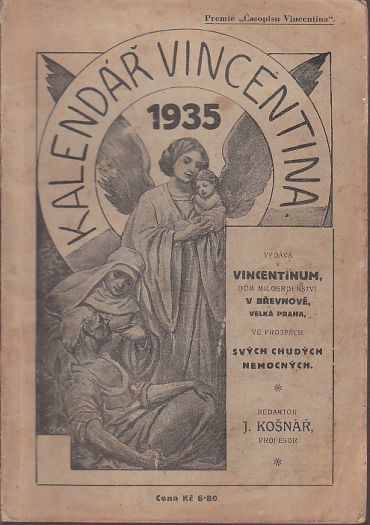 Kaledář Vincentina 1935