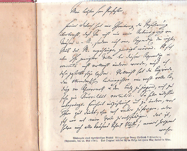 Stará německá kniha z roku 1789