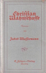 Stará německá kniha z roku 1921.