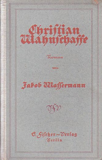 Stará německá kniha z roku 1921.