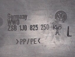 VAG 1J0825250L - Kryt klínového řemene ORIGINÁL 