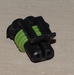 Vodotěsná svorkovnice 2x pin Škoda.