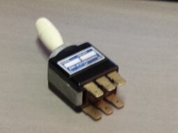 Přepínač světel s páčkou - 2 polohy - 12V/5A