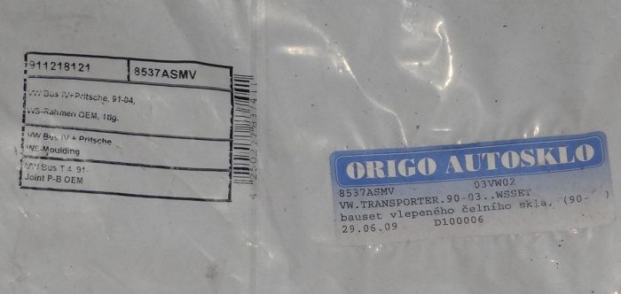 Značkový přední bauset AS 8537ASMV, 8537ASMV