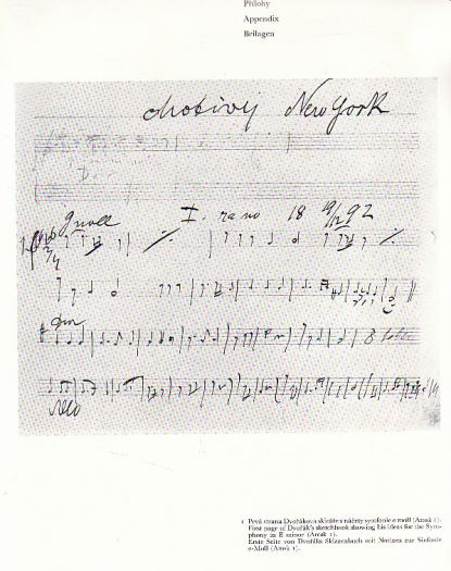 Antonín Dvořák SYMFONIE E MOLL Z NOV0HO SVĚTA