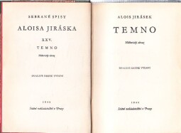 Temno od Alois Jirásek