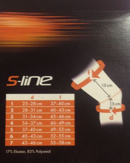 Kolenní návlek S-line