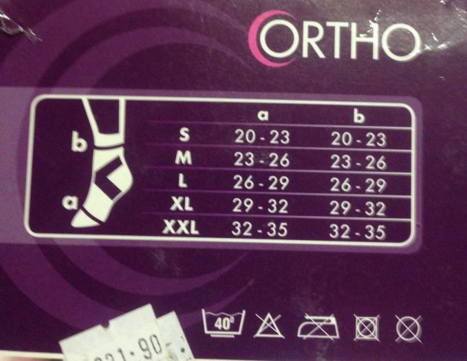 Kotníkový díl Ortho