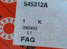 Ložisko FAG 545312A