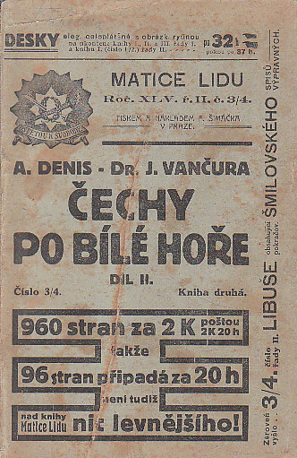 Matice Lidu od A Denis, J Vančura