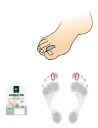 Korektor prstů třívrstvý 038 Velikost 2