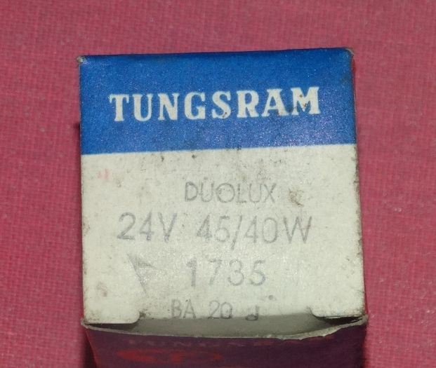 Žárovky TUNGSRAM Duolux 24V 45/40W