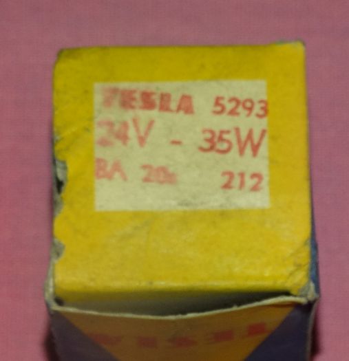 Tesla 24V 35W  Ba 20d