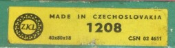 Ložisko kuličkové 1208 ZKL 