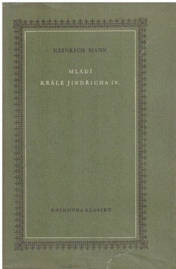 Mládí krále Jindřicha IV. od Heinrich Mann