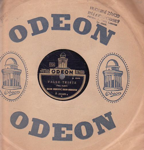 Valse Triste, Valčík Hyacint - Odeon