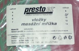 Vložky masážní mřížka 