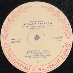 Prodaná nevěsta: předehra I. jednání.