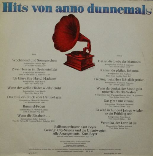 Hits von anno dunnemais