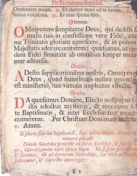 Agenda seu Rituale Olomucense + 2 přívazky - 1684