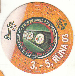 Pivní tácky - Pilsner Fest