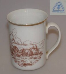 Dekorační - pocelánové hrníčky.