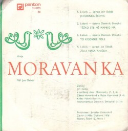 Moravanka , Javorinka Šedivá, Těžko ste mě...