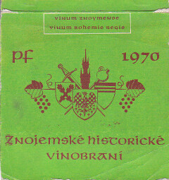 Kalendář Znojemského historického vinobraní pro rok 1970