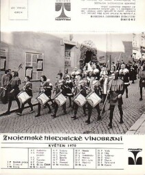 Kalendář Znojemského historického vinobraní pro rok 1970