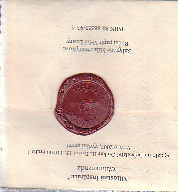 Milostná inspirace, inpirováno tantrou. CD.