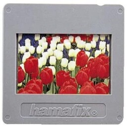 Hama Hamafix Bezsklené horizontální skluzavky,( Diapozitývi) 5 x 5 cm / 24 x 36, 2,3 mm (balení po 100)