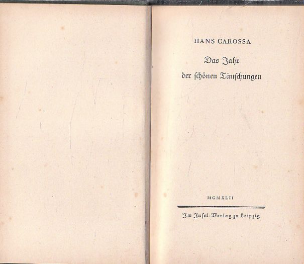 Kniha v německém jazyku.