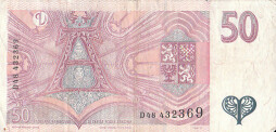 České papírové peníze 50/1997