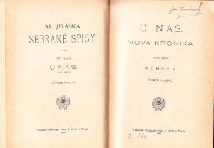 Alois Jirásek. Sebrané spisy XXIII. U nás, Uhor. Vydáno 1912.