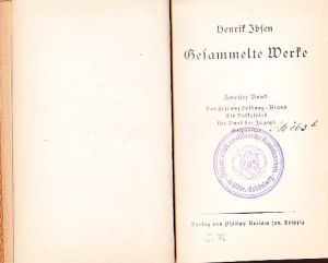 Befammelte Werte 3 - Peer Bynt od Henrik Iblen. 